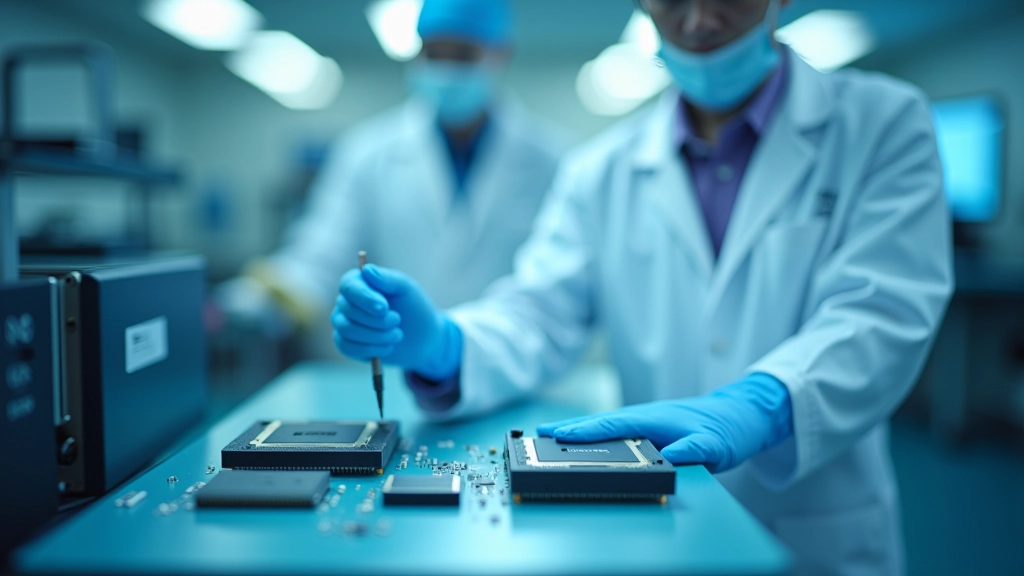 Electronic components and semiconductors representing Malaysia's key export products